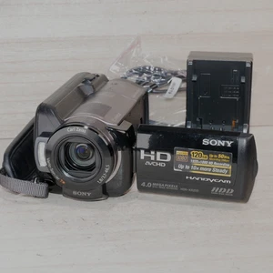 Sony HDR-XR200V 120 GB HD HDD Digital Camcorder - Black *GOOD/TESTED* - Picture 1 of 6