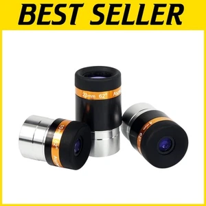 Lightweight Telescope Eyepiece Set: 4mm, 10mm, 23mm - Sharper Celestial Views - Picture 1 of 11