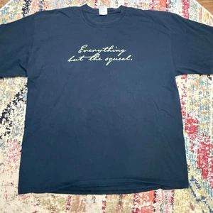 Camiseta negra para hombre Everything but the Squeal BBQ Pitmaster Gildan XL - Imagen 1 de 4