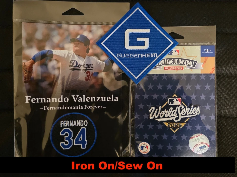 2025 World Series Patch LA Dodgers Fernando Patch G Ad patch Get Before Sell OUT - Image 1 of 1
