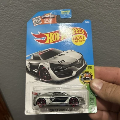 Renault Sport RS 01 #79 Silver Hot Wheels Exotics escala 1:64 Foto 1 de 2
