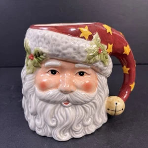 Susan Winget 3D Keramik Weihnachtsmann Tasse Weihnachten Zertifiziert International - Bild 1 von 7