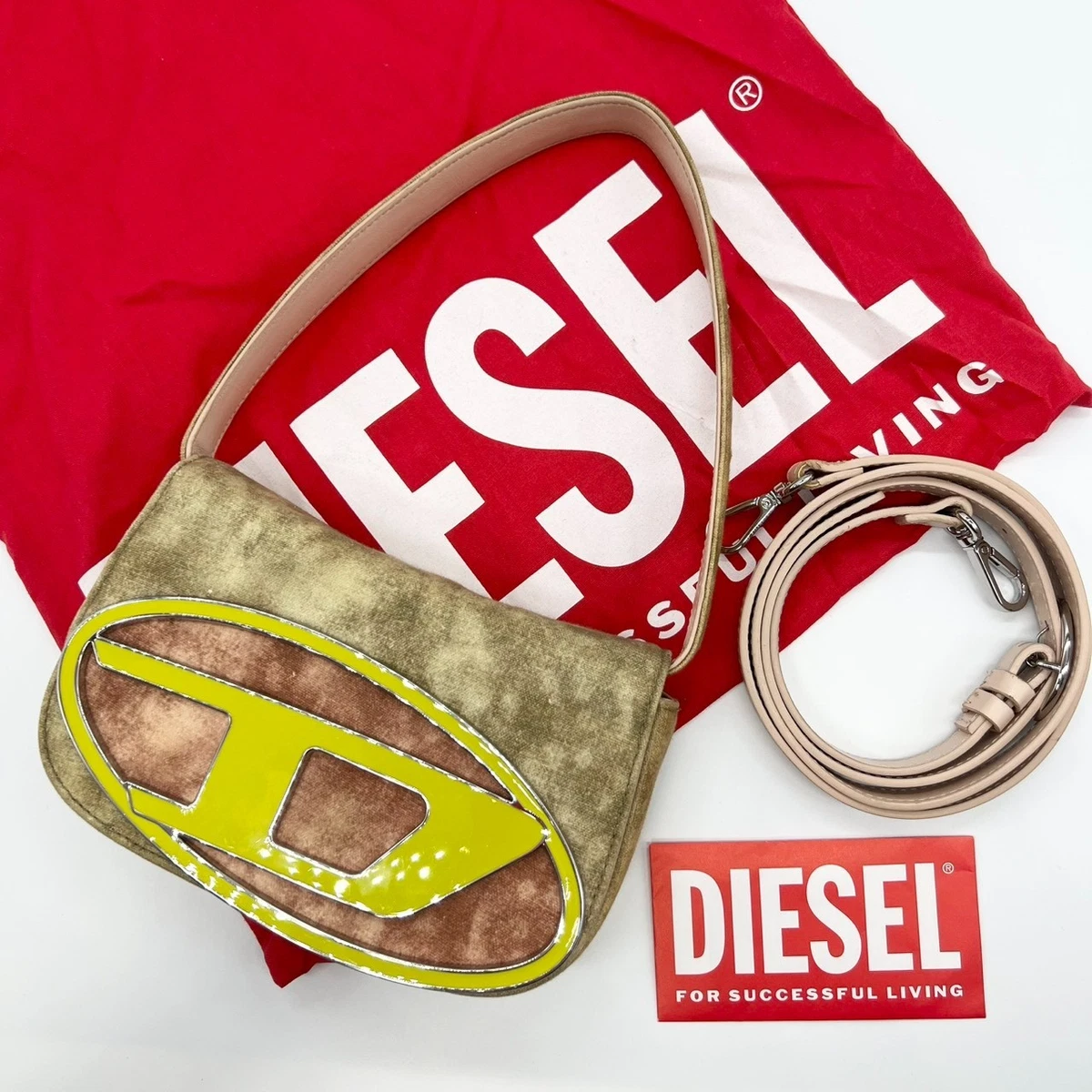 diesel black gold bag products for sale | eBay