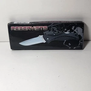 RESERVISTS FROST Tm. #18-279 KNIFE 4 1/2" LOCKBACK - Picture 1 of 7