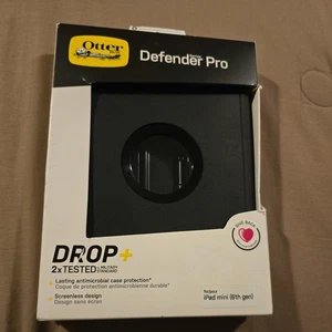 OtterBox Defender Pro Series Tablet Case for Apple iPad Mini 6th Gen - Black - Picture 1 of 3