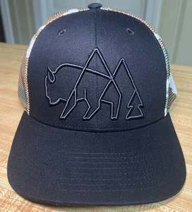 Cappello berretto Wild Tribute 4 The Parks SnapBack, mimetico e nero - Foto 1 di 9