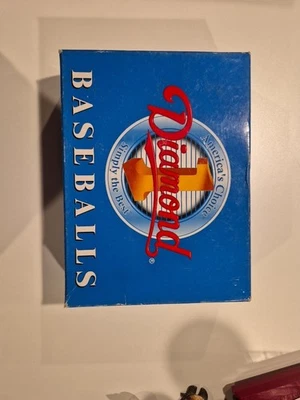 Diamond D1 NFHS/High School Baseballs New in Box/ Each in Plastic Wrap 12 - Image 1 of 4