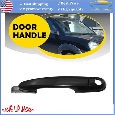 Внешняя дверная ручка для 05–09 Hyundai Tucson передняя левая правая загрунтованная пластик W - Изображение 1 из 4