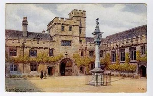 (w15j72-355) A.R.QUINTON (ARQ) CORPUS CHRISTI Coll, OXFORD c1920 Unused VG, 1348 - Picture 1 of 1