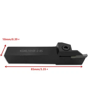 1P KGML1010F-2-85 CNC torno ranura de corte portaherramientas para GMM2020-MT Insertar toos - Imagen 1 de 5