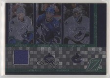 2010-11 Zenith Mozaics Single Materials Roberto Luongo Alexandre Burrows #19 HOF