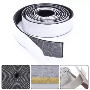 Rollo de almohadilla de fieltro autoadhesivo para muebles para superficies duras tira de fieltro de alta resistencia 1M - Imagen 1 de 18