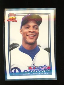 1991 Topps Tiffany #114T Darryl Strawberry See scans - Bild 1 von 2