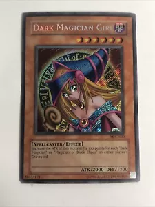 Yugioh! Dark Magician Girl (MFC-000) Secret Rare Unlimited Edition - LP/EX - Picture 1 of 5