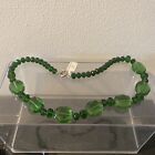 BEAUTIFUL EMERALD GREEN NECKLACE 18" BY KALIFANO LAS VEGAS NEW WITH TAG