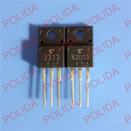 1pair Transistor TOSHIBA TO-220F 2SJ313/2SK2013 J313/K2013 100% Genuine ...