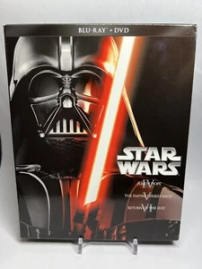 STAR WARS The Original Trilogy Episodes IV-VI (6 Blu-Ray Discs + DVD 2013) 4 5 6 - Picture 1 of 2