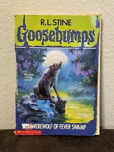 Goosebumps #14 Werewolf Of Fever Swamp Paperback Book RL Stine 1994 1st Printing - Picture 1 of 11
