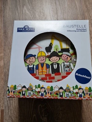 Essgeschirr Kindergeschirr, Van Well Kinder-Set Baustelle 3-tlg. - Bild 1 von 4