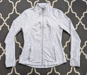 Lululemon Define Jacke Größe 10 Wee Are From Space Ice Grey Alpine White - Bild 1 von 8