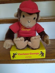 Vintage Gund Curious George Plush 1997 NEW