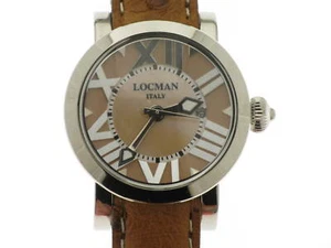 LOCMAN Toscano Ladies acciaio quadrante madreperla marrone referenza 291 new - Picture 1 of 1