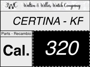 1 PC Certina Kf 320 Original Parts Genuine Replacement New Nos 3wc - Picture 1 of 1