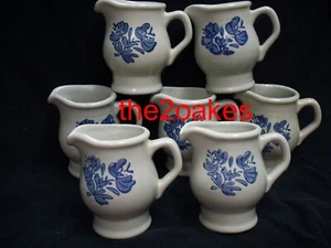 Pfaltzgraff YORKTOWNE Stoneware 4" Creamer Cream 8 oz Pitcher - Picture 1 of 2