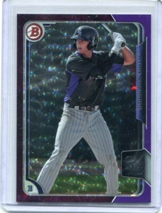Bowman Ryan McMahon Purple Ice Parallel #7/50 2015 - ¡¡Colorado Rockies!!! - Imagen 1 de 1