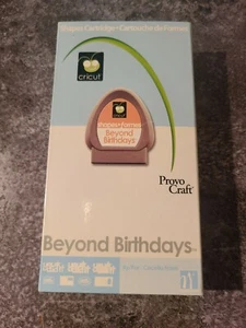 Cricut Cartridge Beyond Birthdays Complete - Link Status Unknown Birthday - Picture 1 of 4