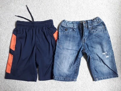 Boys' jeans and sport shorts size 7-8 - Image 1 of 4