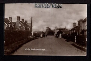 Hurst Green, Station Road - zwischen Schlacht & Wadhurst - Echtfoto P/Karte - Bild 1 von 2