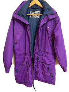 Snug Tech Women Snow Skiing Jacket Nylon Light Purple Size XS Fits M Hoodie - Picture 1 of 24