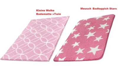 Badteppich Badematte Kleine Wolke / Meusch Badematte  70 x 120cm Pink - Bild 1 von 4