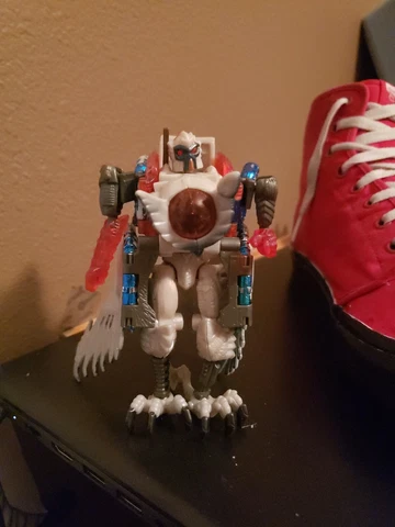 Transformers BEAST WARS Transmetals 2 Prowl 1999 owl vintage Paint Chips Cover