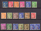 France 1932-41 type Peace a lot of 18 obliterated stamps /TE4409b