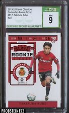 2019-20 Panini Chronicles Contenders Rookie Ticket Red Takefusa Kubo RC CSG 9