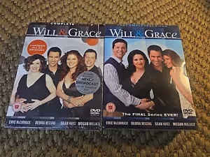Will & Grace DVD Bundle Set The Complete Series 7 & 8 New & Sealed Final Series - Picture 1 of 8