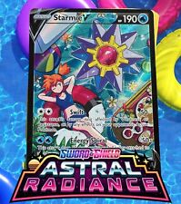 Starmie V Astral Radiance FULL Alt art 83/67 TG ALT art Pokémon Free C Card
