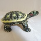 KLIMA K512 Miniature statuette en porcelaine - TORTUE N°4 TURTLE