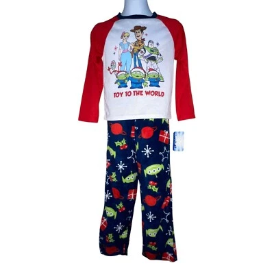 NWT Walt Disney Toy Story 4 Christmas Holiday 2 Piece Pajama PJ Set Women's XXL - Image 1 of 4