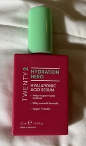 Twenty 2 Hydration Hero Hyaluronic Acid Serum 1.69 oz Brand New Vegan Friendly - Picture 1 of 2