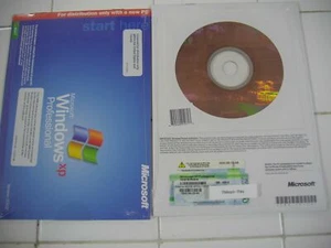 MICROSOFT WINDOWS XP PROFESSIONAL w/SP2 FULL OPERATING SYSTEM MS WIN PRO=SEALED= - Picture 1 of 10