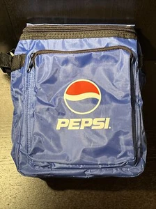 Pepsi Soft Side Cooler/Lunch Box Blue New 8” x 10” x 5” - Picture 1 of 10
