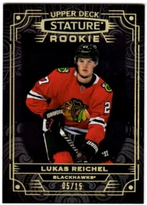 2022-23 Upper Deck Stature Black #153 Lukas Reichel #5/15 - Bild 1 von 2
