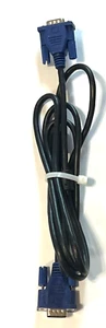 Cable de monitor DB15 15 pines macho 28 AWG para pantalla de video VGA Apple Mac - Imagen 1 de 3