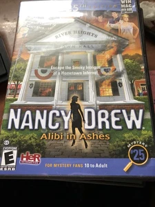 Nancy Drew: Alibi In Ashes Mystery Spiel PC/Mac DVD-ROM 25th Anniversary Edition - Bild 1 von 3