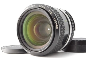 Nikon Ai NIKKOR 35mm f/2 "Near Mint but No Grease" 0980 Wide Angle Lens Japan - Picture 1 of 12