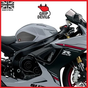 Grip Devils Manopole Serbatoio: Suzuki GSX-R600 e GSX-R750 2011-2021 Nero - Foto 1 di 2
