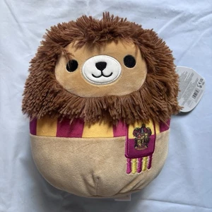 Harry Potter Hogwarts House 2023 Squishmallow Griffindor Lion 8” Plush NWT Rare - Picture 1 of 7